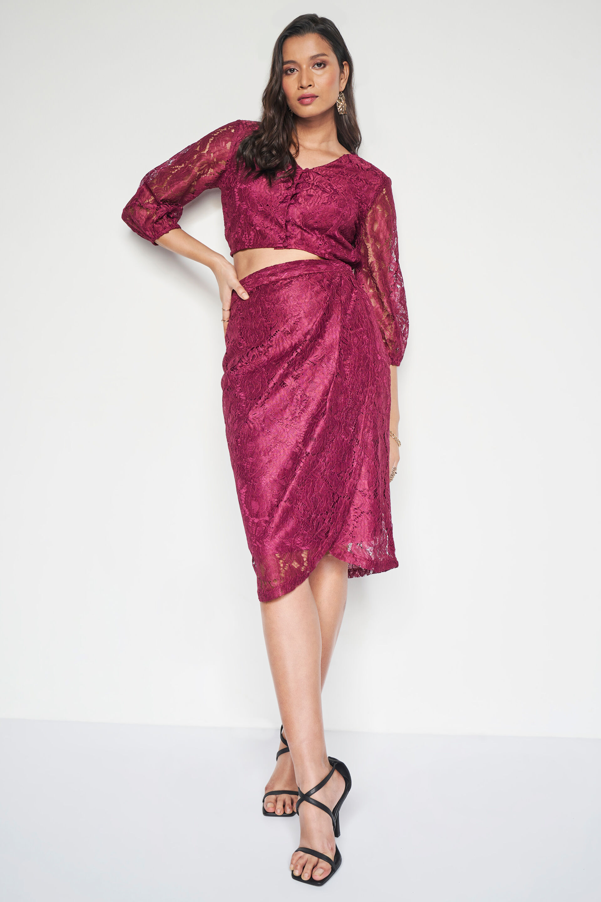 Merlot Mystique Co-ords Set, Wine, image 2